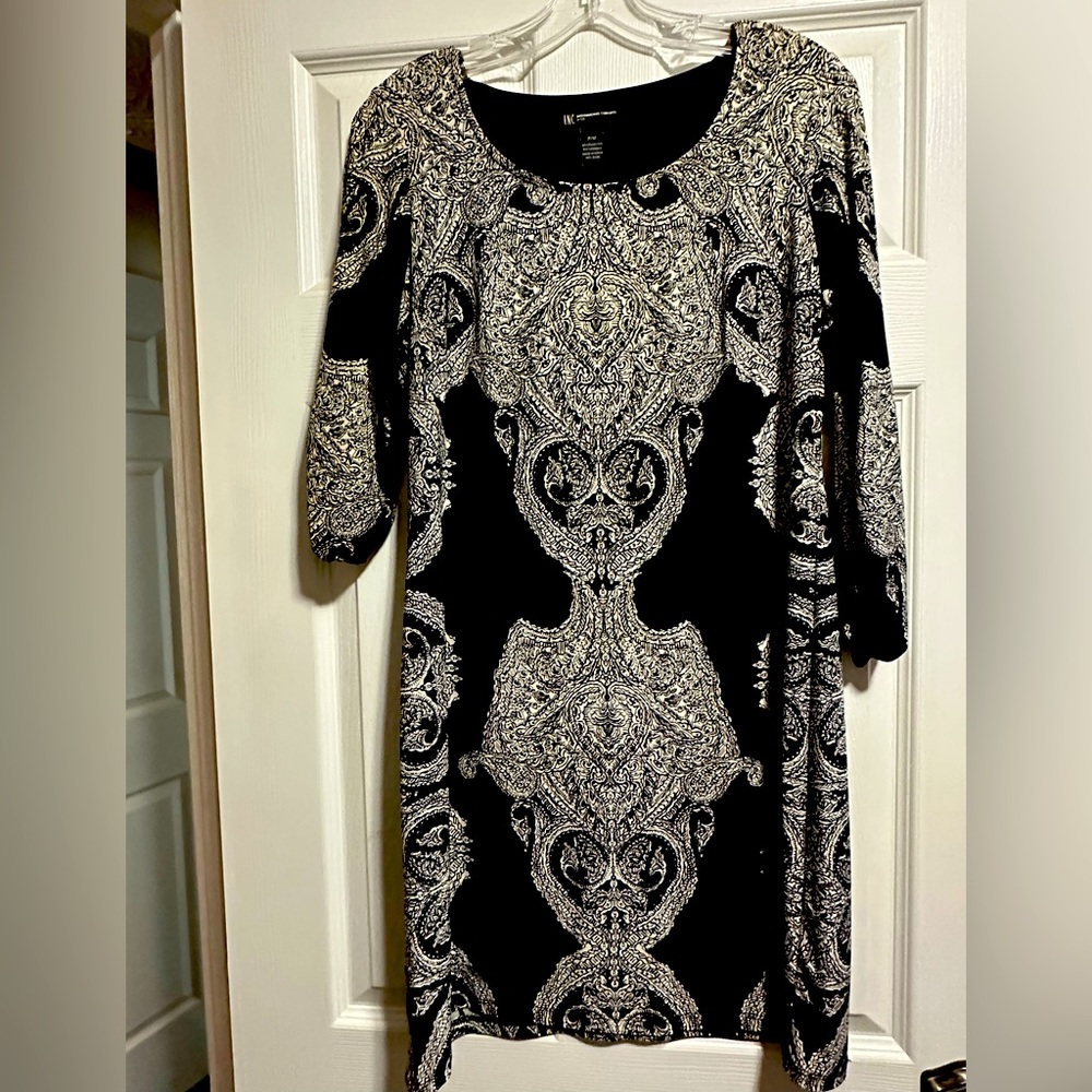 INC black and white dress size PM